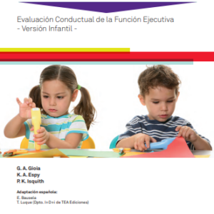 BRIEF®-P. Evaluación Conductual de la Función Ejecutiva-Versión Infantil  (b)