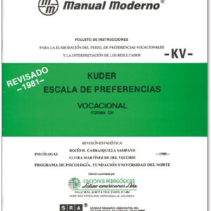 KV,Escala de preferencias -Vocacional-