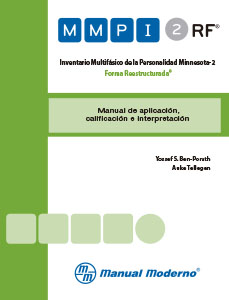 MMPI-2-F,Inventario Multifásico de la Personalidad Minnesota-2 Forma Reestructurada®