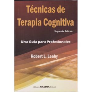 TÉCNICAS DE TERAPIA COGNITIVA