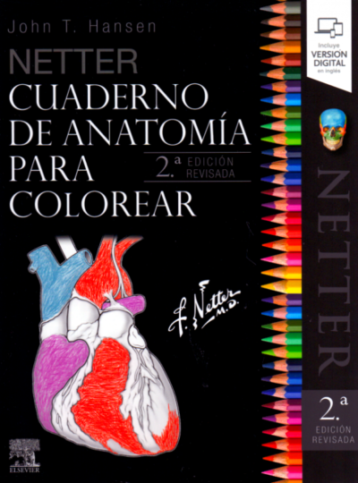 NETTER CUADERNO DE ANATOMÍA PARA COLOREAR