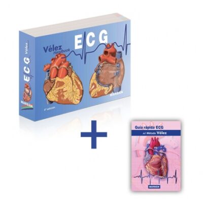 Vélez ECG Handbook 4ª Ed. + + Guía Rápida ECG