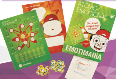 EMOTICOMANÍA Juego Tablero Átomo Emocional