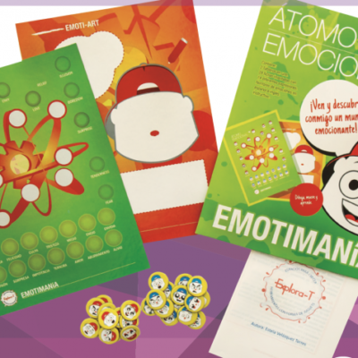 EMOTICOMANÍA Juego Tablero Átomo Emocional