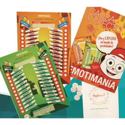 EMOTIMANÍA Juego Tablero Causa y Efecto