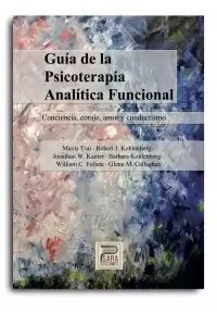 GUÍA DE LA PSICOTERAPIA ANALÍTICA FUNCIONAL